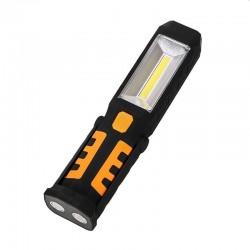 Lanterna universala LED 3W 240 lm baterie incorporata fixare magnet carlig rotativ