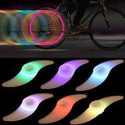 Lumina LED multicolora pentru spita bicicleta,3 moduri iluminare