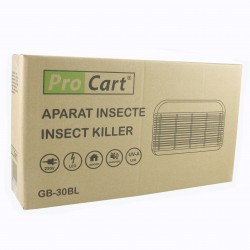 Aparat anti-insecte 12 LED-uri UV, raza de actiune 150 mp, grilaj metalic