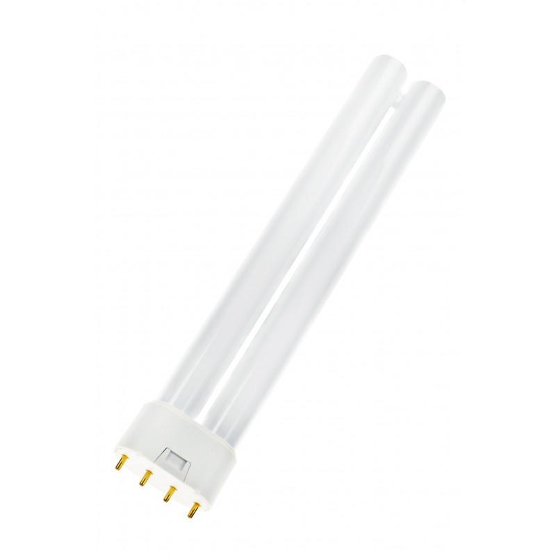 Tub dublu UV-A de rezerva, 18W, soclu 2G11, 4 pini, pentru lampi anti-insecte