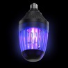 Lampa capcana LED UV-A anti-insecte, 2 in 1, functie bec, soclu E27, 75 mp