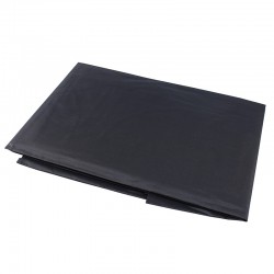 Pelerina pentru coafor, material impermeabil, 140x100 cm, negru