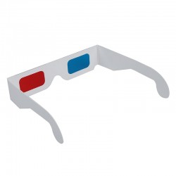 3D vörös cián szemüveg karton kerettel
