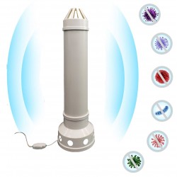 ProCart® UVC Ozone baktériumölő lámpa, 32W, sterilizáló levegőáram 360 fok, fertőtlenítés 30 nm