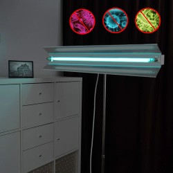 ProCart® baktériumölő lámpa, UVC 55W, irányítható, állvány, állítható magasságú 100-190 cm, sterilizálás