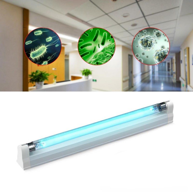 ProCart® UV-C ózon baktériumölő lámpa, 8W, 8 nm felületre sterilizál, falra szerelhető