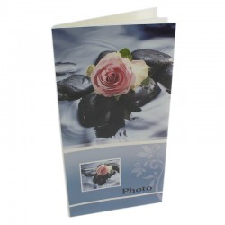 ProCart® Rózsa fotóalbum, testreszabható, kapacitás 96 fénykép, 10x15 kép