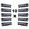 Set 10 tonere vrac compatibile AC-CE285A AC-85A negru pentru HP