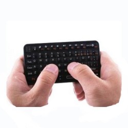 Mini tastatura Rii cu bluetooth pentru smart TV, PC si dispozitive mobile