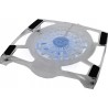Cooler netbook transparent cu ventilator mare iluminat, Esparanza Sirocco