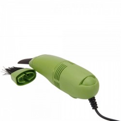 Mini Aspirator USB pentru tastatura, Verde