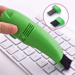 Mini Aspirator USB pentru tastatura, Verde