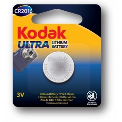 Baterie lithium CR 2016, 3V, Kodak Ultra