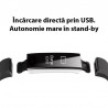 Bratara Smart Watch Fitness SE09S, 14 functii, display OLED, iOS si Android, SOVOGUE