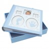 Album personalizabil Baby, 200 foto 10x15 cm, amprente bebelus, cutie
