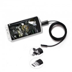 Camera endoscop foto/video, Android, rezolutie 1600X1200, IP 67, 6 LED-uri