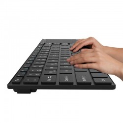Tastatura Wireless, touchpad 4.5 inch, Rii