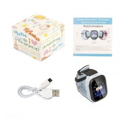 Smartwatch traker copii, Android/IOS. GPS sim, 1.54 inch, camera, bratara silicon