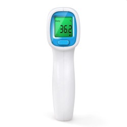 Termometru non-contact cu infrarosu, LCD, corp si obiecte, memorie 50 masuratori