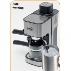 Espressor cafea 800W, 240ml, tija spuma lapte, protectie supraincalzire