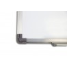 Tabla alba magnetica, 90x120 cm, rama de aluminiu, fixare perete