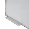 Tabla alba magnetica, 90x120 cm, rama de aluminiu, fixare perete