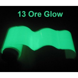Zöld fényű fotolumineszcens öntapadó vinilfólia,13 óra fényesség